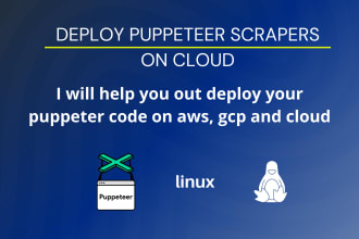 deploy puppeteer scrapers on cloud server headless