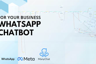 make a whatsapp chatbot with manychat