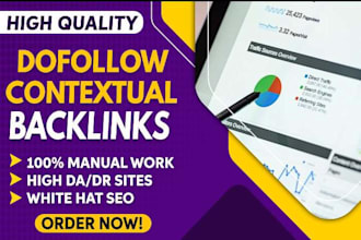 do high quality contextual white hat seo dofollow backlinks