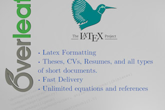 convert your document into nicely formatted latex