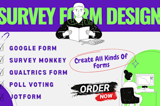 create logic jotforms, qualtrics, google form, online webforms, fillable surveys