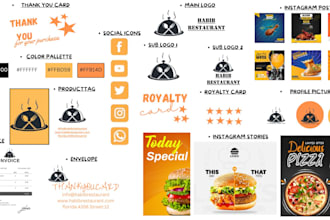 make signature logo designs, and brand identity with complete branding kit