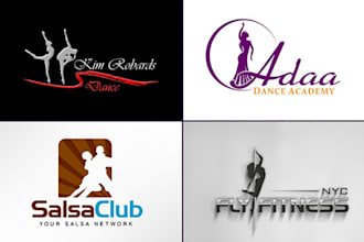 create a good looking dance logo design