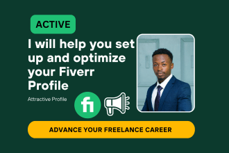 help you set up and optimize your fiverr profile