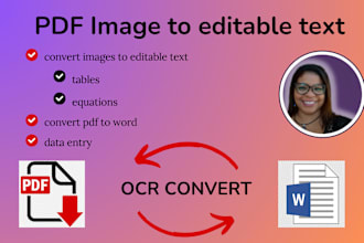 convert your PDF images to editable with ocr en español