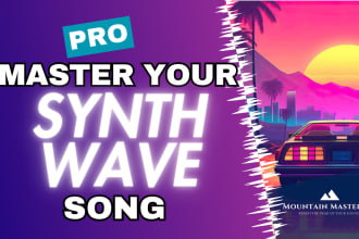 master your synthwave song