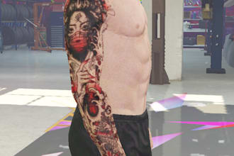 custom tattoo for gta fivem
