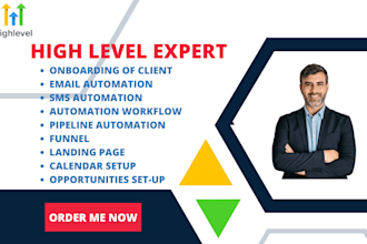 automate ghl, highlevel funnel, website, and workflow