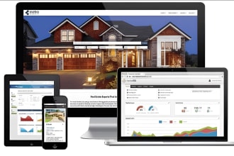 build modern real estate idx mls word press website