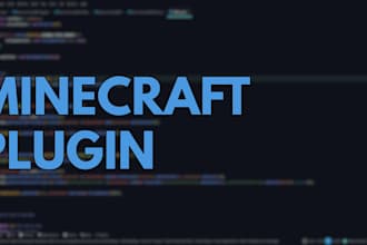 develop a minecraft plugin for you