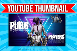 design attractive youtube thumbnail