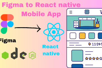 develop eye catching react native mobile app