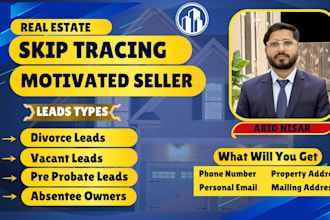 provide motivated seller leads with skip tracing