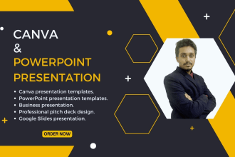 do eye catching canva and power point presentation for you