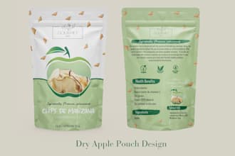 design professional food packaging, stand up pouch, box packaging and food label