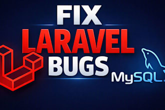fix PHP laravel bugs and database errors