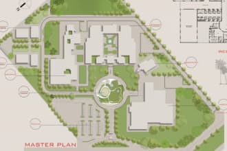 site plan, master plan, landscape plan, marketing ready plan