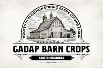 design a custom vintage hand drawn retro logo design