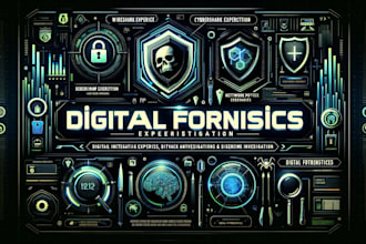 do digital forensics, wireshark analysis, and cybercrime investigation