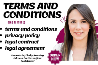 write your legal contracts, agreements, nda,terms and conditions, llc operating