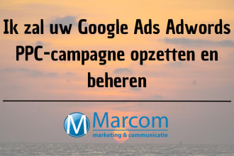 set up and manage your google ads adwords PPC campagne