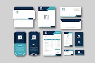 design professional print ready elegant  business card