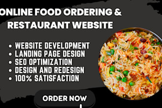 catering website food ordering wordpress restaurant website food truck website