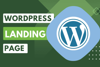 build a custom, responsive seo friendly wordpress landing page design