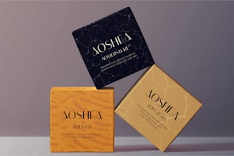 design professional cosmetic packaging and product label design