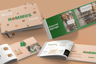 design a minimalist logo and style guide