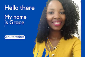 take and write minutes of meetings