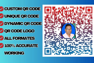 generator professional business qr code design with logo