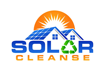 create a unique and vector solar logo for your business within 20 hours