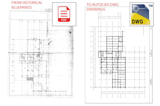 convert pdf, images, sketches to autocad