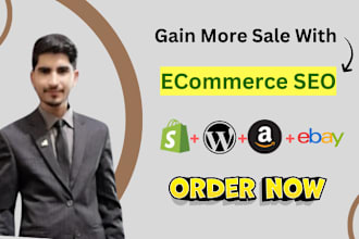 do  SEO for shopify ecommerce store to gain more sale