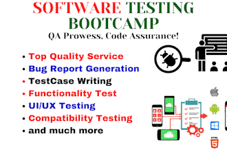 teach you in mastering QA expert and get a manual QA job