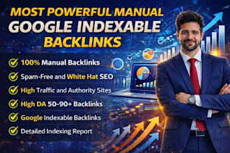 do manual SEO backlinks for rank 1 on google