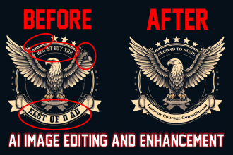 fix flaws upscale enhance and remove background of your ai art images