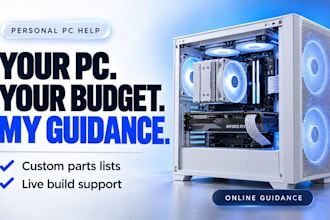 choose your PC parts and guide you through your build