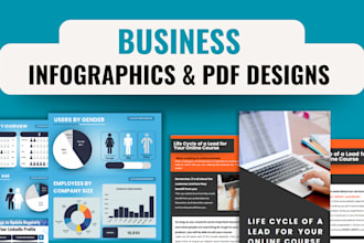 create engaging infographics and pdfs for your business