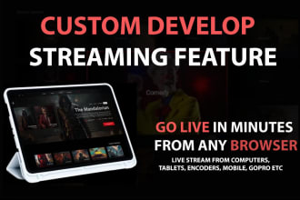 video streaming go live in minutes true white label platform