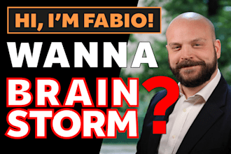 brainstorm business ideas with you
