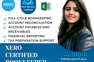 accounting and bookkeeping as I am certified xero advisor