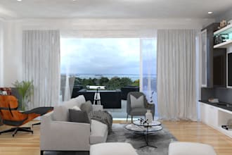 design and render stunning interior, exterior by sketchup