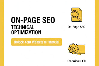 onpage SEO and technical optimization
