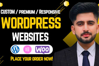 create 3d stuning and parallex wordpress website for you