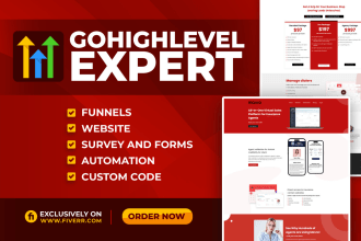 create sales funnels, automation, pipelines, and custom code in go high level