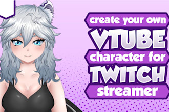 custom 2d live character models and  professional rigging