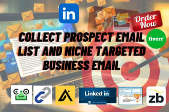 build your prospect email list and niche targeted business email