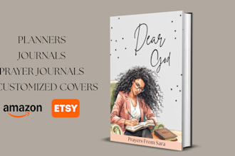 create planners and journals for amazon KDP